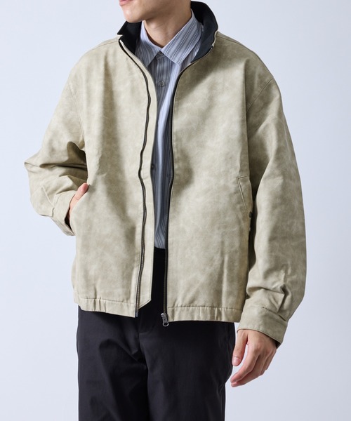 LE CERCLE par rope' ブルゾン アウター シンセティックレザー