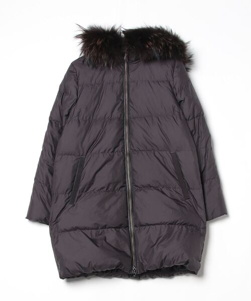 NANO universe（ナノ・ユニバース） ダウンコート 40 グレー