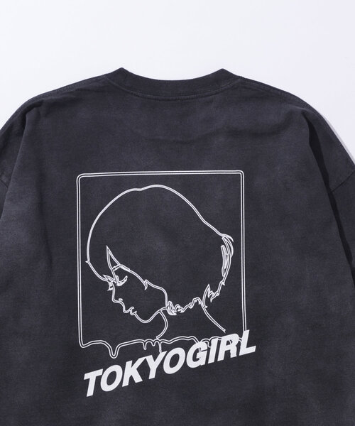 tシャツ ハンドロゴロンT レディース KOBE LETTUCE Tシャツ 長袖 ロンT レディース カットソー