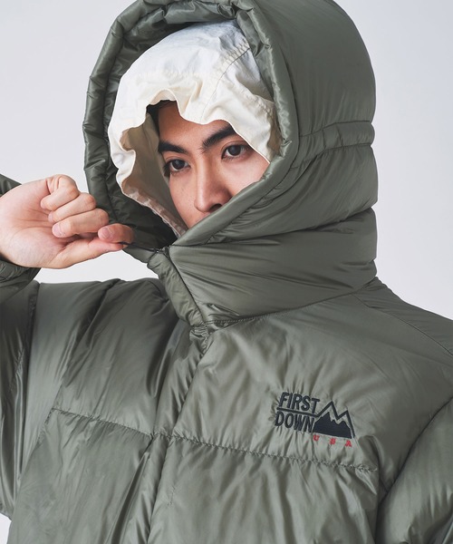 FIRST DOWN（ファーストダウン） ダウンジャケット X-LARGE ブラック