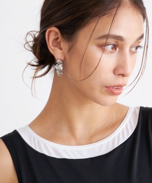 ミコモリ　mikomori バックリボン　水着 mikomori（ミコモリ） 水着 BICOLOR BACK RIBBON OP レディース