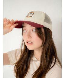キャップ 帽子 ワッペンデザインメッシュキャップ レディース｜ZOZOTOWN Yahoo!店