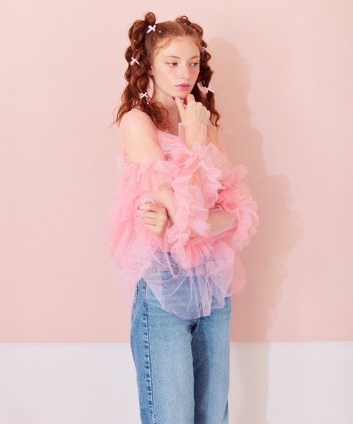 darial（ダリアル） パーティードレス ドレス 「darial」frill tule