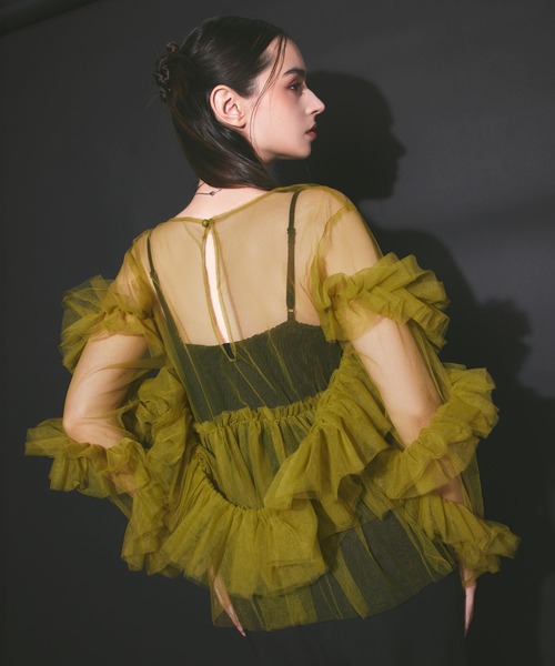 darial（ダリアル） パーティードレス ドレス 「darial」frill tule