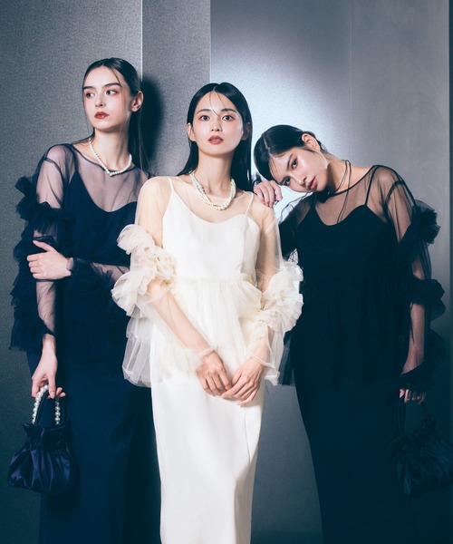 darial（ダリアル） パーティードレス ドレス 「darial」frill tule