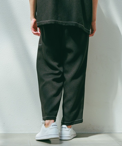 ヴィンテージマットツイルワークパンツ 3カラーコットンワイドカーゴパンツ XXK4140【MASONPRINCE