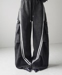 ワイドパンツ スウェットパンツ ジャージ 「 ...の詳細画像3
