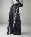 ワイドパンツ スウェットパンツ ジャージ 「 ...の詳細画像5