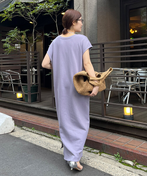 doudou 前後2WAYジップワンピース セール】前後2WAYジップワンピース（ワンピース）｜DouDou