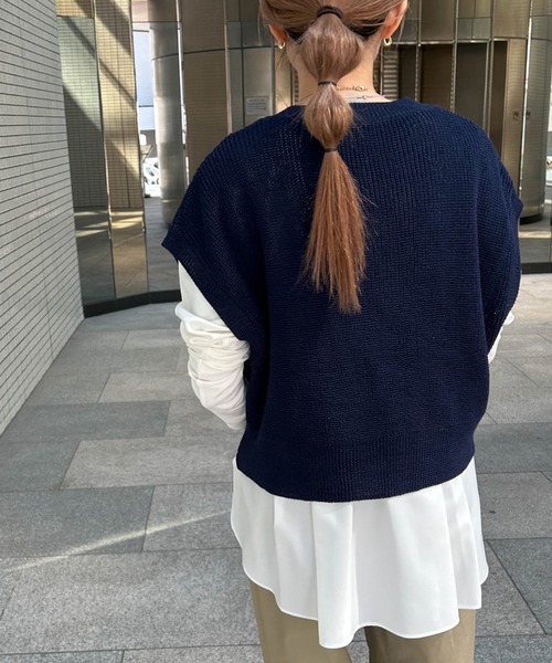 LAUTREAMONT ニット セーター 「WEB限定」ざっくりクロップド