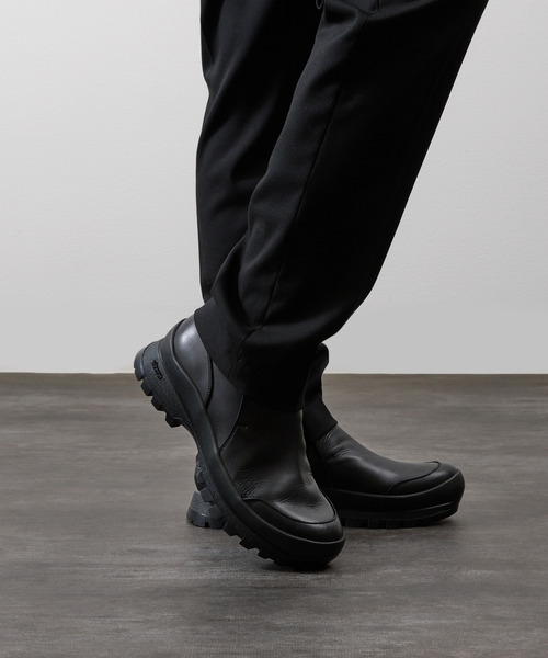 PADRONE（パドローネ） ブーツ パドローネ / FRONT GORE BOOTS with