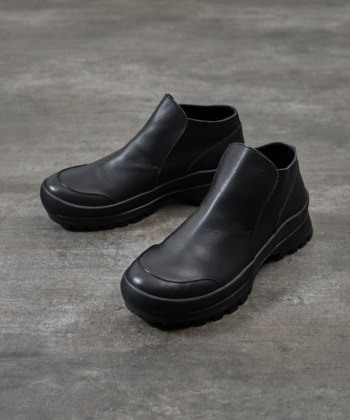 PADRONE（パドローネ） ブーツ パドローネ / FRONT GORE BOOTS with