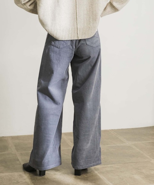 SOMETHING（サムシング） コーデュロイパンツ MEDIUM グレー系その他