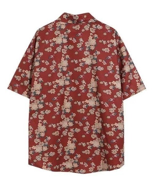 RED VALENTINO 花柄刺繍メッシュ トップス 半袖