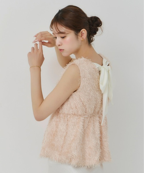 シャギーリボントップス レディース Olu. シャギーリボントップス レディース : ZOZOTOWN Yahoo!店