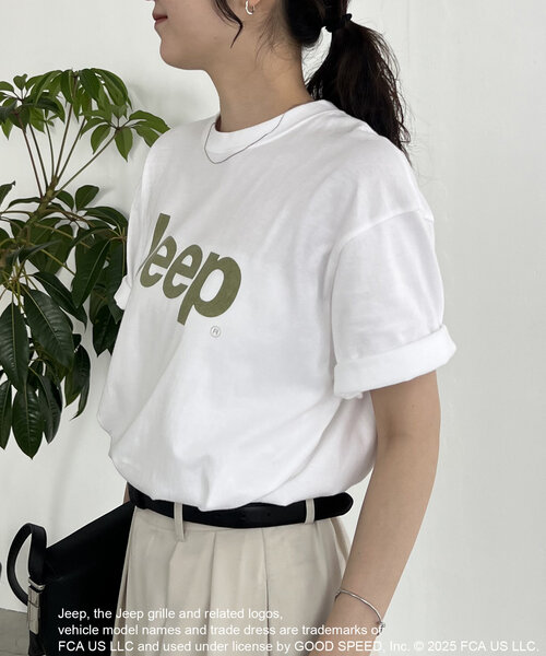 tシャツ 「GOOD ROCK SPEED/グッドロックスピード」JEEP 半袖Tシャツ レディース fredy emue tシャツ 「GOOD ROCK SPEED/グッドロックスピード