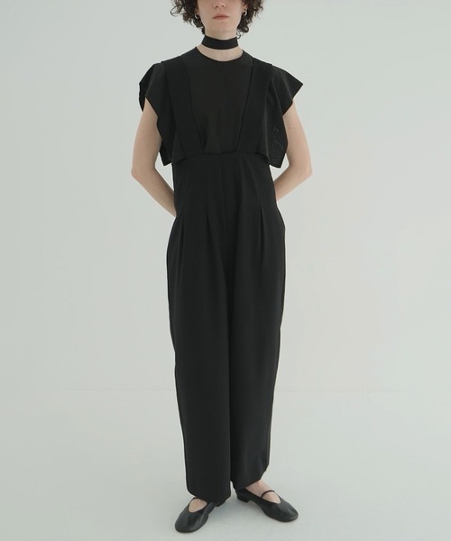 CLANE（クラネ） ワイドパンツ パンツ HIGH WAIST SUSPENDER PANTS