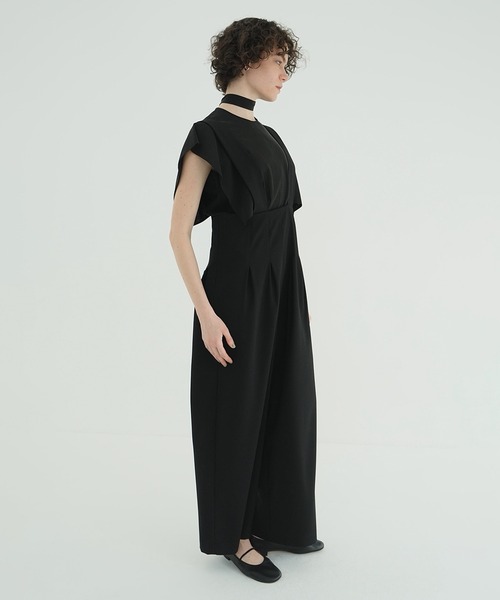 CLANE（クラネ） ワイドパンツ パンツ HIGH WAIST SUSPENDER PANTS 