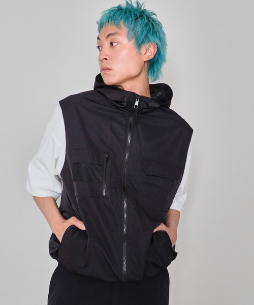 ウィアード　ナイロンベスト CMF OUTDOOR GARMENT 「15 STEP VEST ー ナイロンベスト」 - BUNTEN