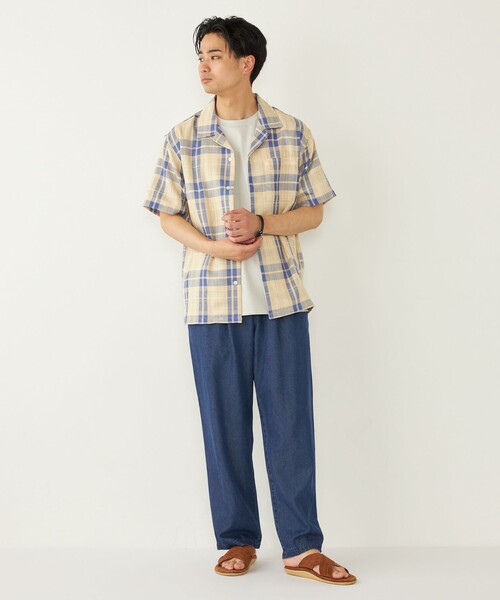 SHIPS Colors（シップスカラーズ） シャツ 半袖 SHIPS Colors: 「洗濯