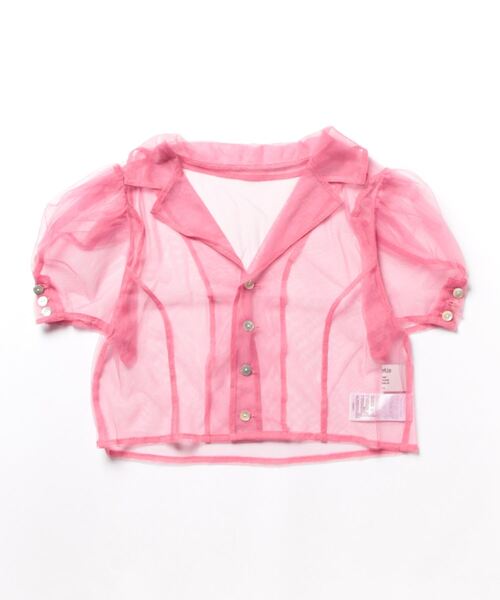 「jouetie」 半袖ブラウス MEDIUM ピンク レディース