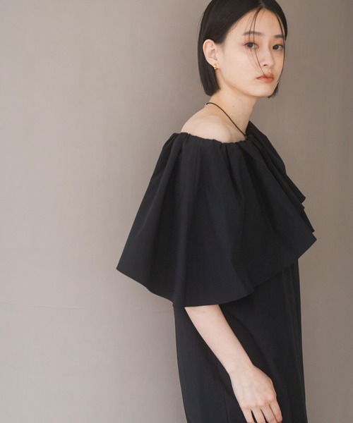 ワンピース bu Veins ラウンドVネックBigワンピース / Power Twill の通販