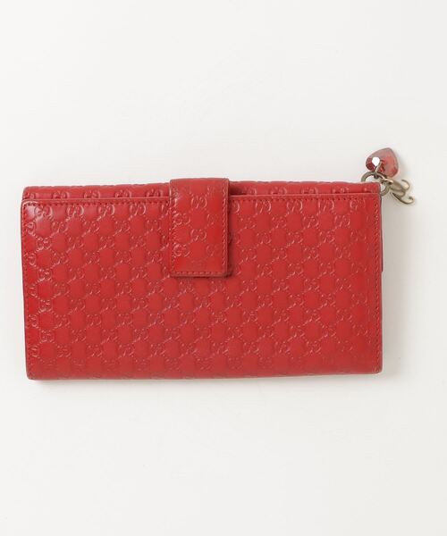 良品✨GUCCI 長財布　マイクロシマ　ピンクベージュ　フラップ　レディース 良品✨GUCCI 長財布 マイクロシマ ピンクベージュ フラップ