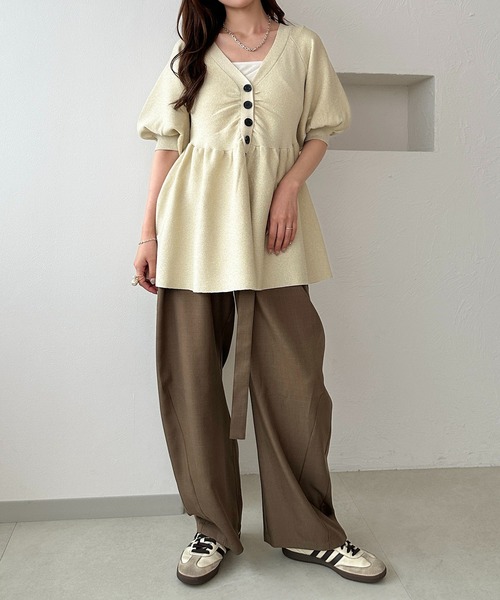 apres jour（アプレジュール） チュニック 「apres jour clair」ラメ