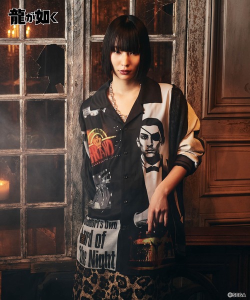 glamb（グラム） シャツ Cabaret Master Majima Shirt / キャバレー