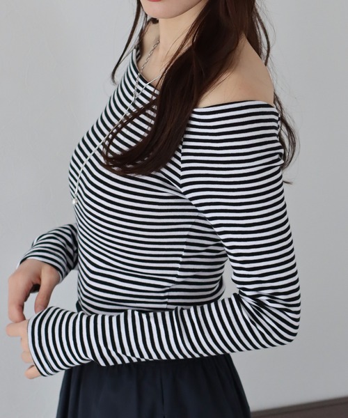 「BLUEEAST」 長(zhǎng)袖カットソー MEDIUM ブラック レディース