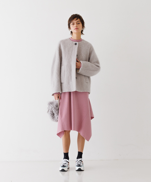 DESIGNWORKS（デザインワークス） ワンピース アシンメトリーヘム