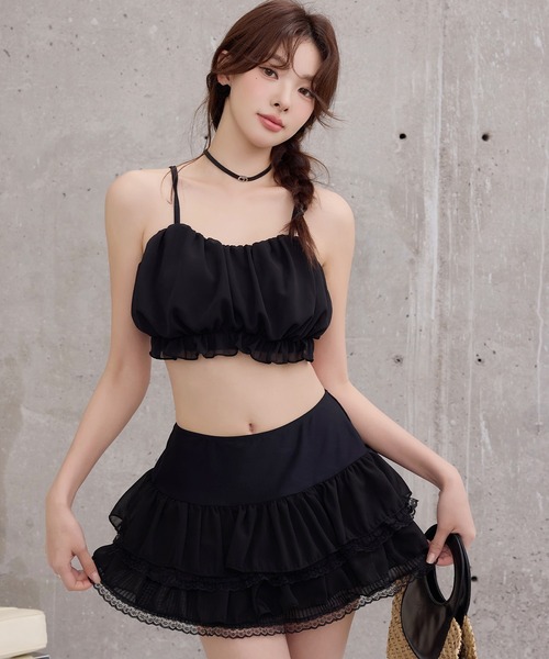 TeddyShop（テディショップ） 水着 レディース水着 シアーレースフレア