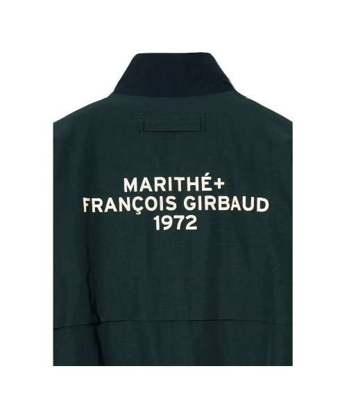 名作 希少 MARITHE FRANCOIS GIRBAUD デザイン ブルゾン MARITHE + FRANCOIS GIRBAUD ブルゾン アウター LETTERING LOGO