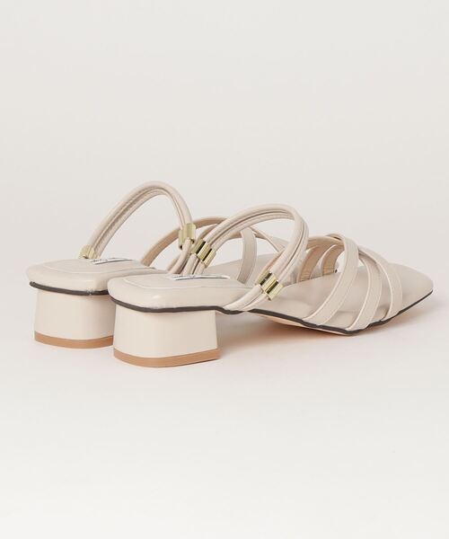 「Sugar Sugar」 ヒールサンダル L パープル レディース_画像2