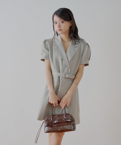 Chico ワンピース スーツダブルミニワンピース : ZOZOTOWN Yahoo