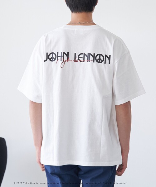 【6beauty&youth】ジョンレノンTシャツMサイズ美品 6 ROKU ロクJOHN LENNON GRAPHIC T-SHIRT