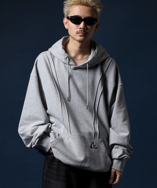 NERDY パーカー パイピングフーディ メンズ レディース : ZOZOTOWN