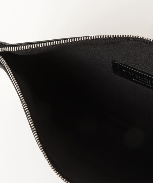 「GIANNI CHIARINI」 ワンポイントハンドバッグ - ブラック レディース_画像4