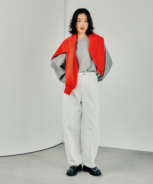 「LEPSIM」 デニムパンツ LARGE ネイビー レディース