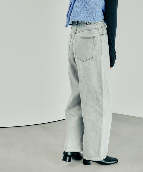 「LEPSIM」 デニムパンツ LARGE ネイビー レディース