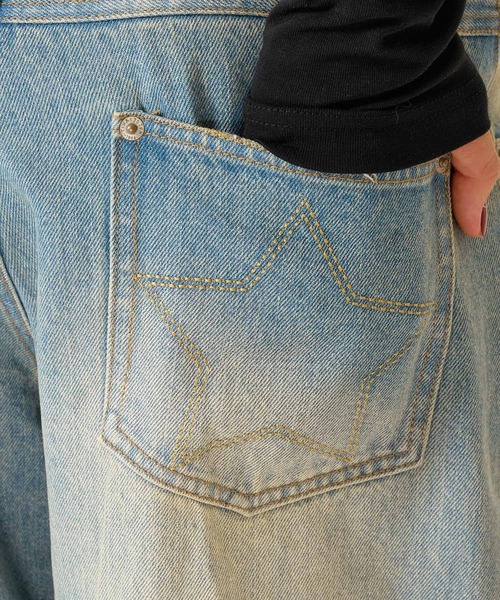 TINA：JOJUN ジーンズ デニム デニムパンツ スーパー ローライズ