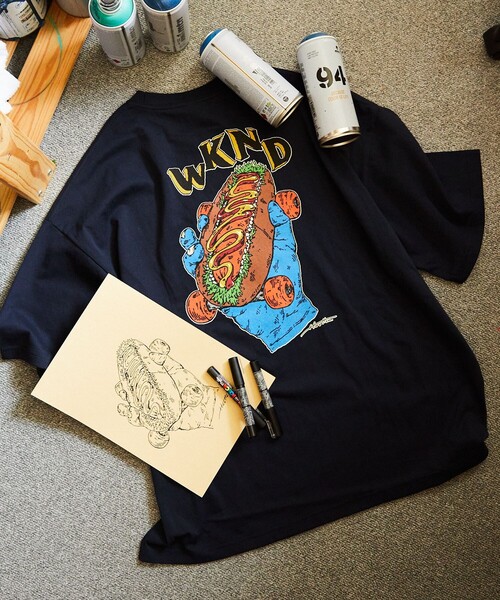 「FREAK'S STORE」 半袖Tシャツ LARGE ホワイト メンズ