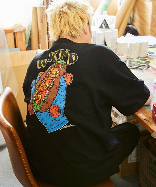 「FREAK'S STORE」 半袖Tシャツ LARGE ホワイト メンズ