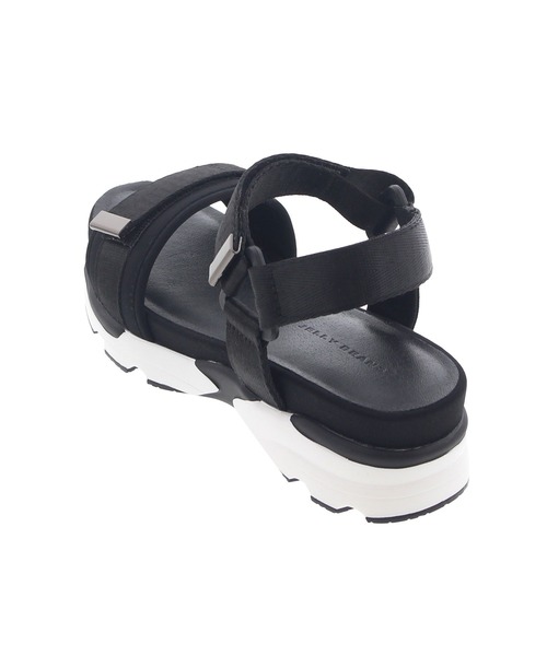 「JELLY BEANS」 フラットサンダル L アイボリー レディース_画像5