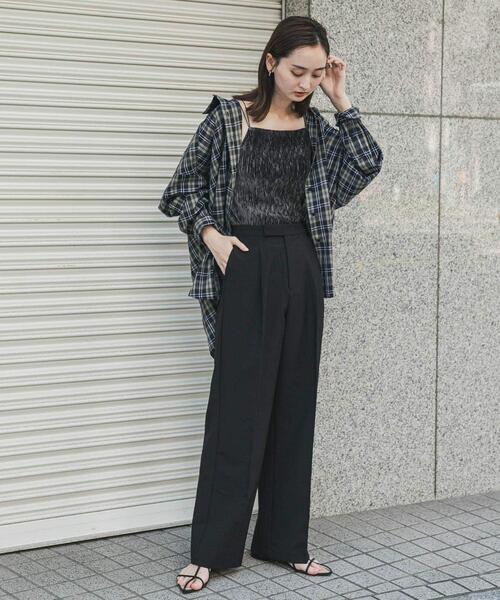 SENSE OF PLACE by URBAN RESEARCH パンツ センタープレスストレート
