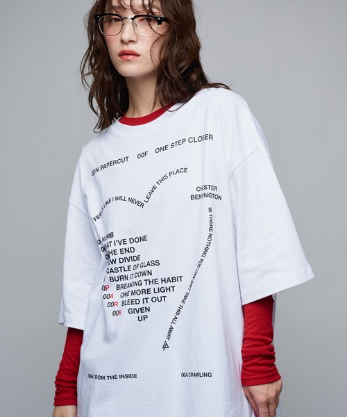 tシャツ 「Narcissus」ハートロゴＴシャツ レディース