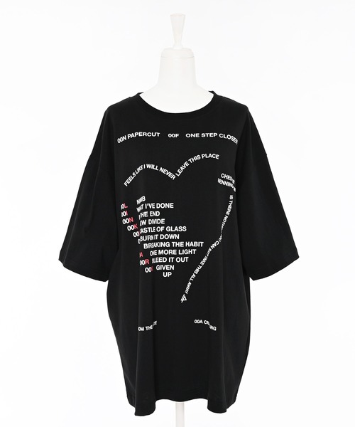 Narcissus tシャツ ハートロゴオーバーTシャツ「動画あり