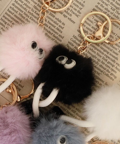 ROOP TOKYO キーホルダー モフモフモンスターキーホルダー : ZOZOTOWN