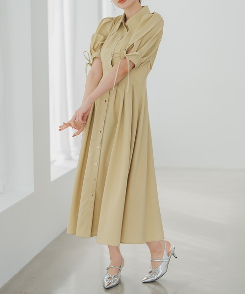 MISCH MASCH（ミッシュマッシュ） ワンピース 2025秋冬新作 袖リボン