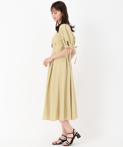 MISCH MASCH（ミッシュマッシュ） ワンピース 半袖 袖リボン